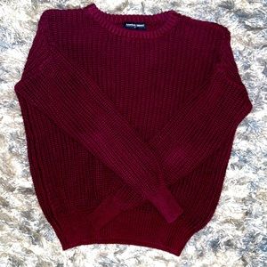 Knit sweater